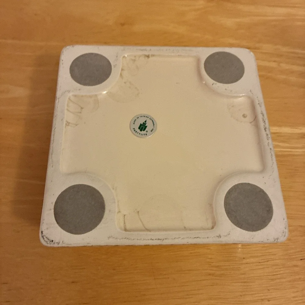 VTG Partylite Galaxy Pyramid Tea light Holder Witchy Celestial Moon And Stars